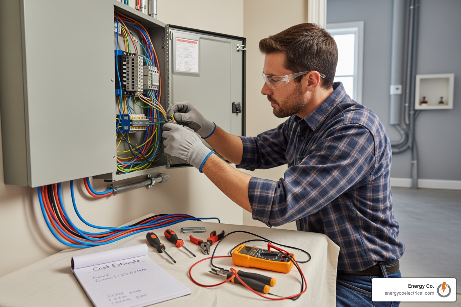 average cost to rewire a 1500 sq ft house