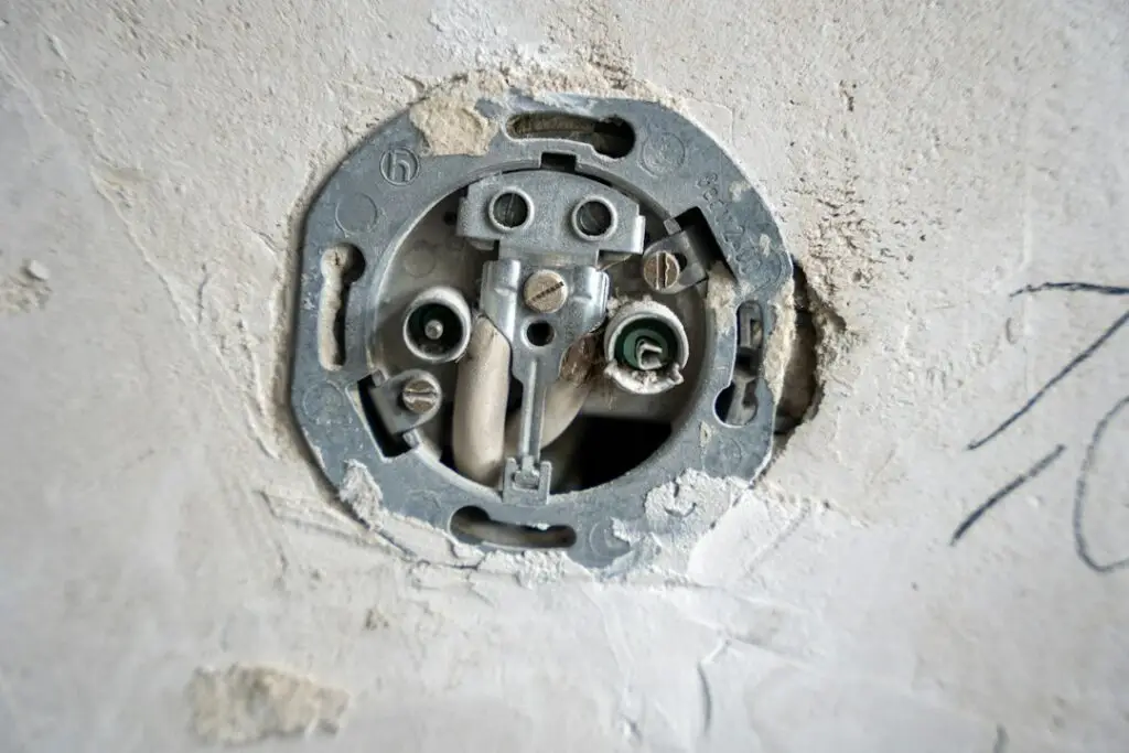 plaster wall electrical work in older Chicagoland home