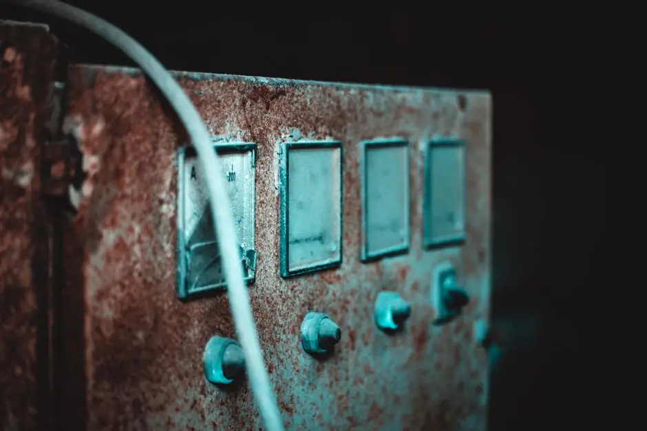 A sparking electrical panel showing signs of a dangerous fire hazard - Landlord electrical repairs Chicago