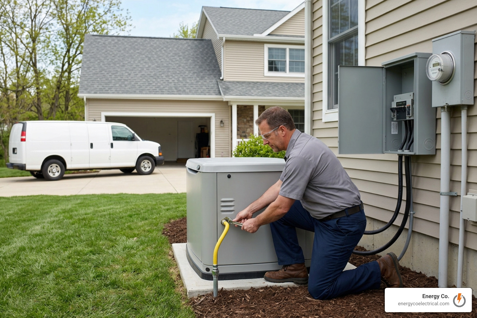 generator installation for homes