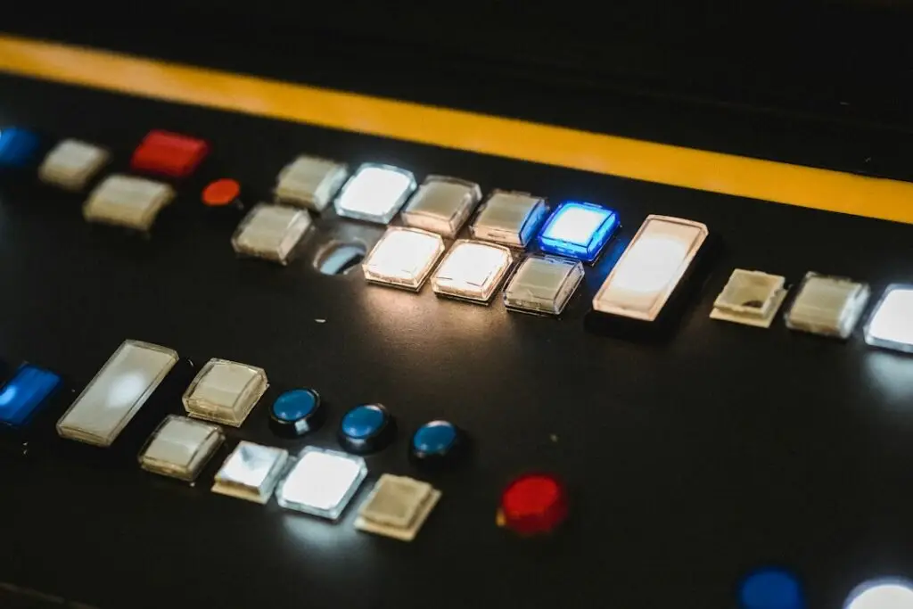 smart lighting control panel