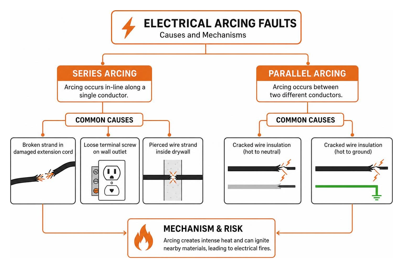 Arc fault breaker repair