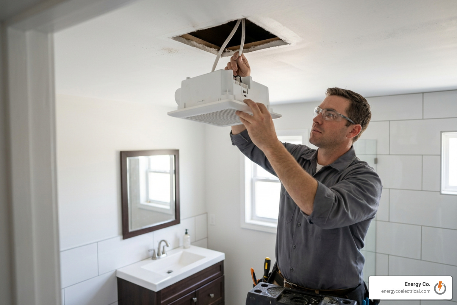 bathroom exhaust fan installation